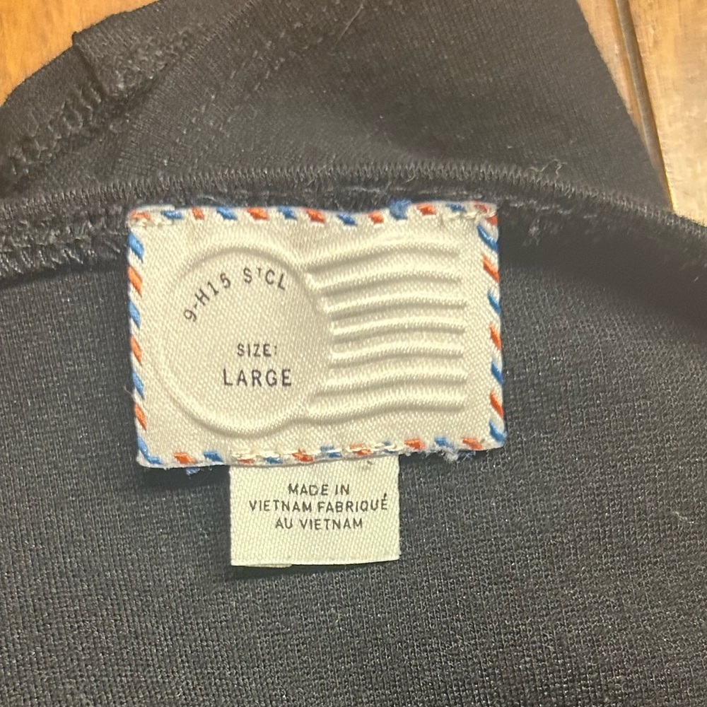 9-H15 STCL from Anthropologie Women’s Black Corset Tank Top, Size Large - Picture 5 of 7